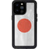 Japanese Flag Distressed iPhone 14 Pro Max Waterproof Case